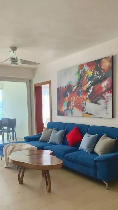 B3 Beautiful Ocean View Penthouse - Ocean Front Lägenhet Cabarete
