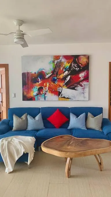 B3 Beautiful Ocean View Penthouse - Ocean Front Lägenhet Cabarete Dominikanska republiken