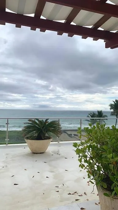 B3 Beautiful Ocean View Penthouse - Ocean Front Lägenhet Cabarete