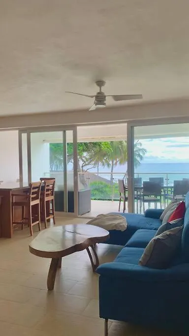 B3 Beautiful Ocean View Penthouse - Ocean Front Lägenhet Cabarete Dominikanska republiken